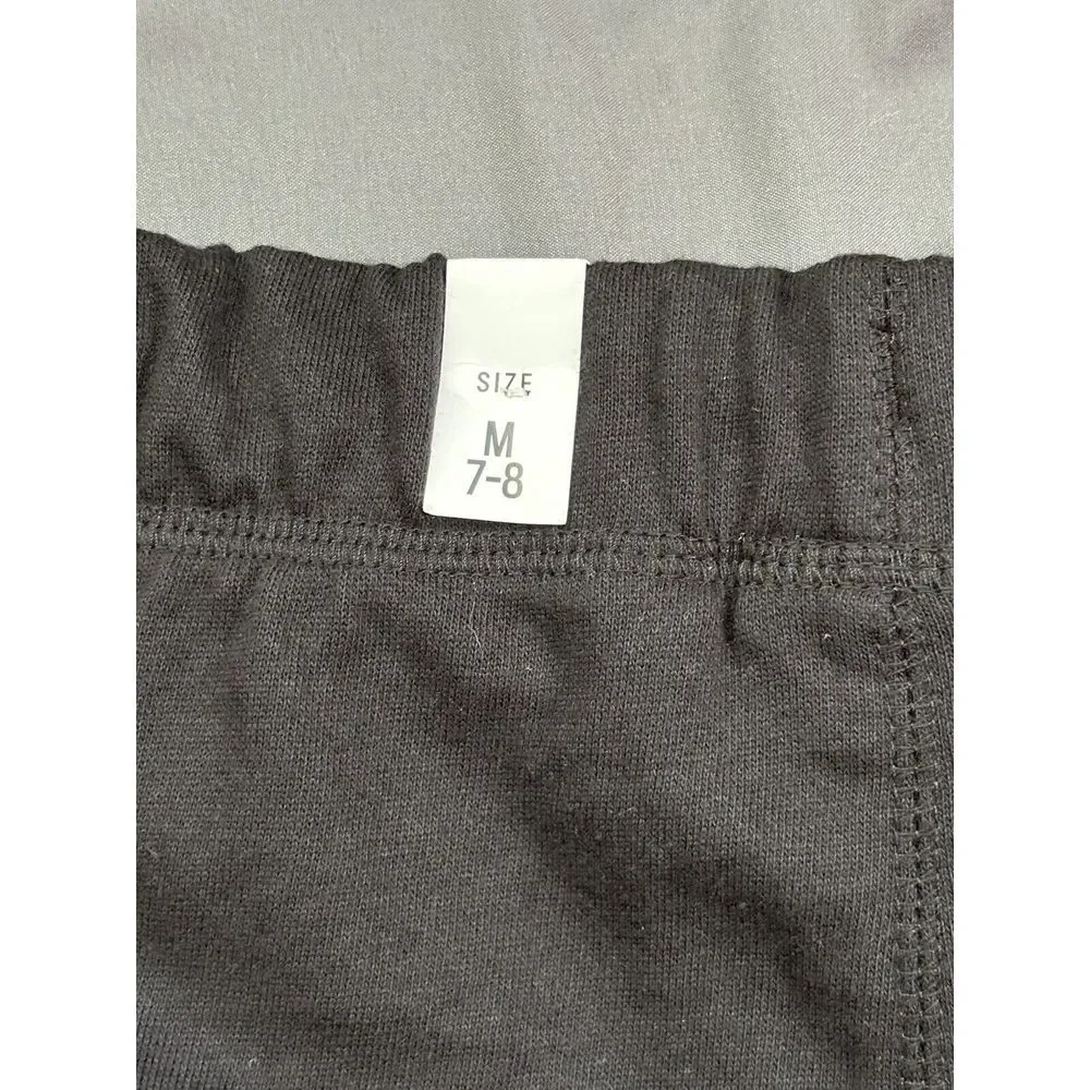 Children's Place French Terry Boys‎ Black Shorts Medium (7/8) New